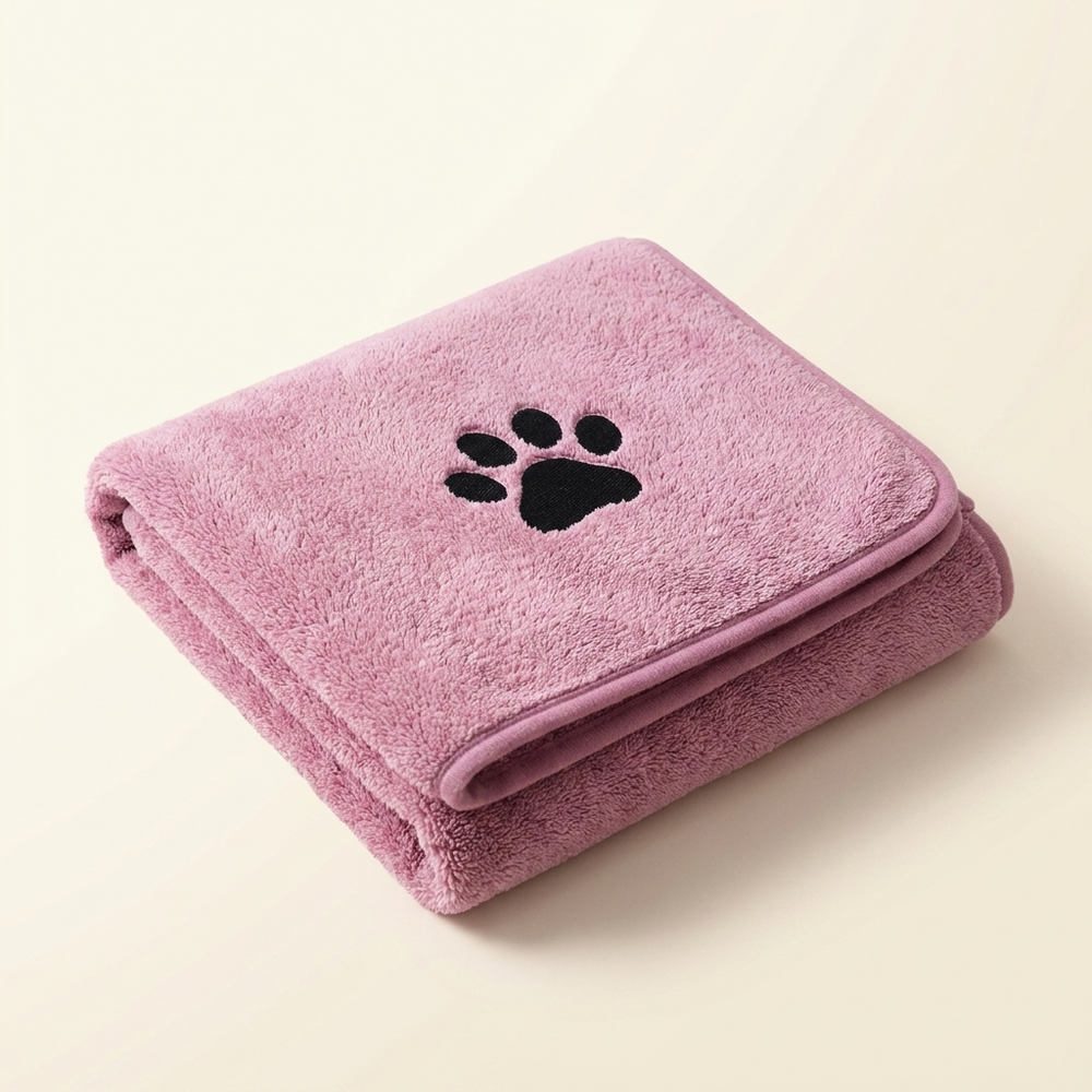 Super-Absorbent Dog Bath Towel – Quick-Dry Grooming Towel