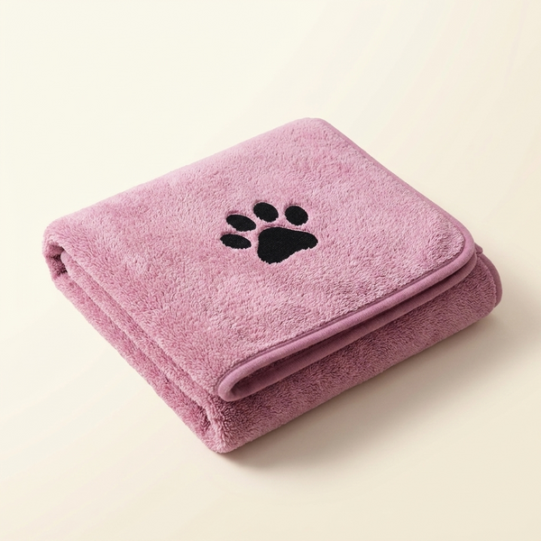 Super-Absorbent Dog Bath Towel – Quick-Dry Grooming Towel