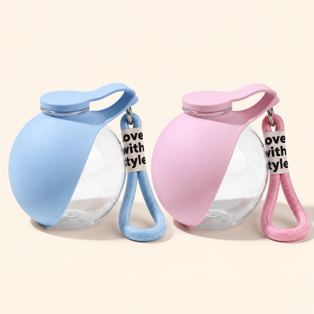 Travel Bowl – Blue & Pink 2 Pack