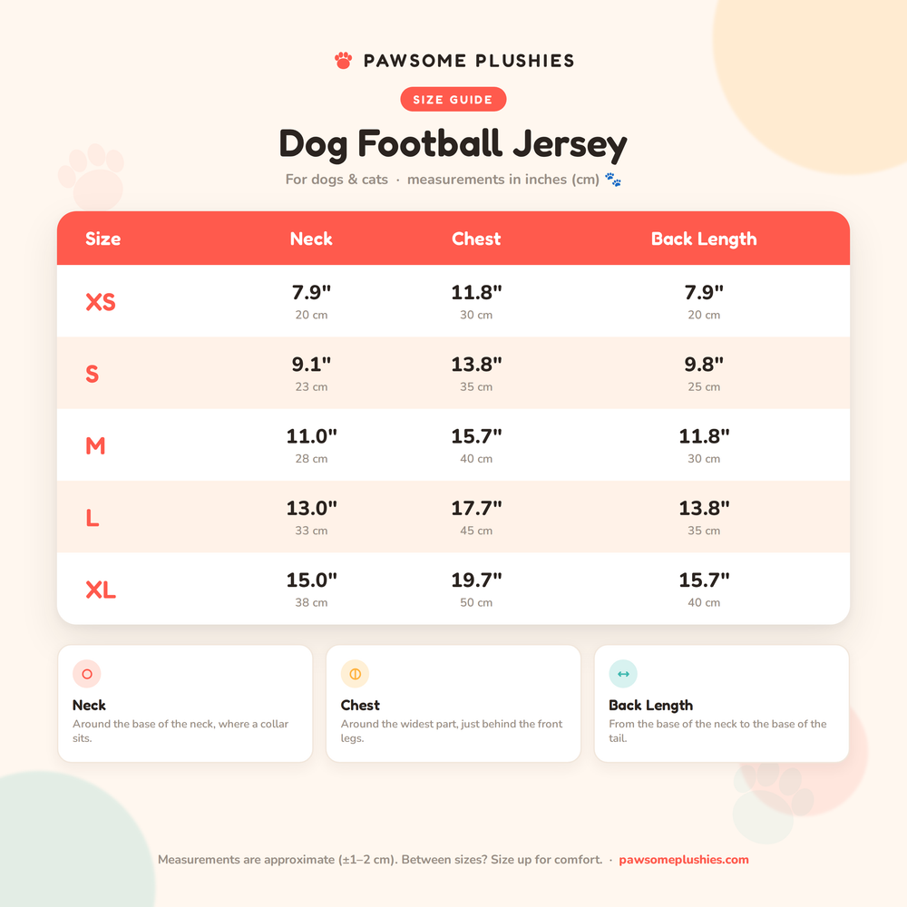Dog Football Jersey — National Flag Soccer Shirt for Dogs & Cats