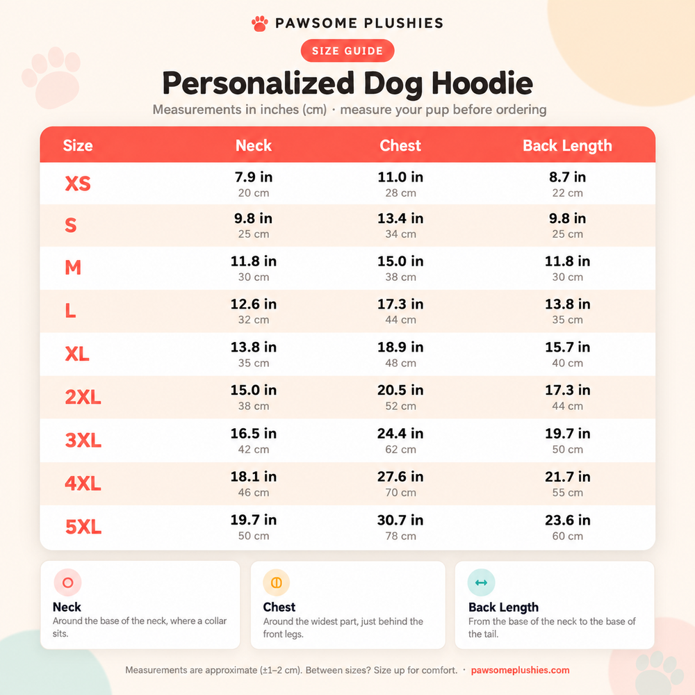 Personalized Dog Hoodie – detail view 4